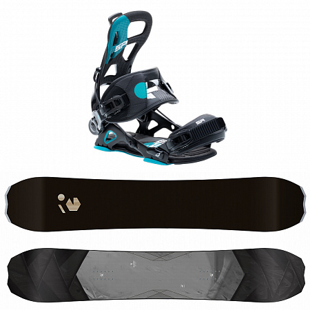 Комплит сноуборд AURORA + крепления BROTHERHOOD MULTIENTRY FT Комплит сноуборд AURORA + крепления BROTHERHOOD MULTIENTRY FT